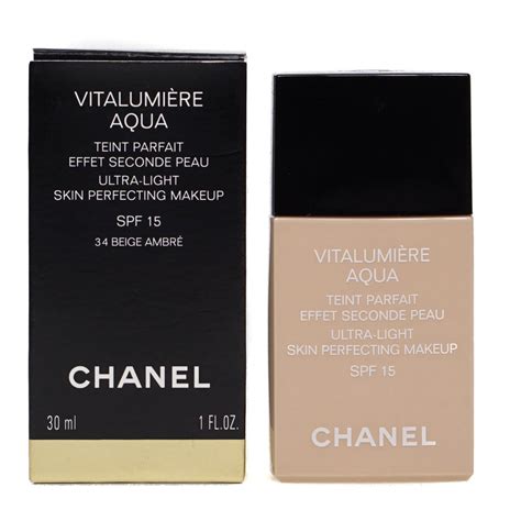 chanel 64 beige ambre|CHANEL Vitalumière Aqua Ultra.